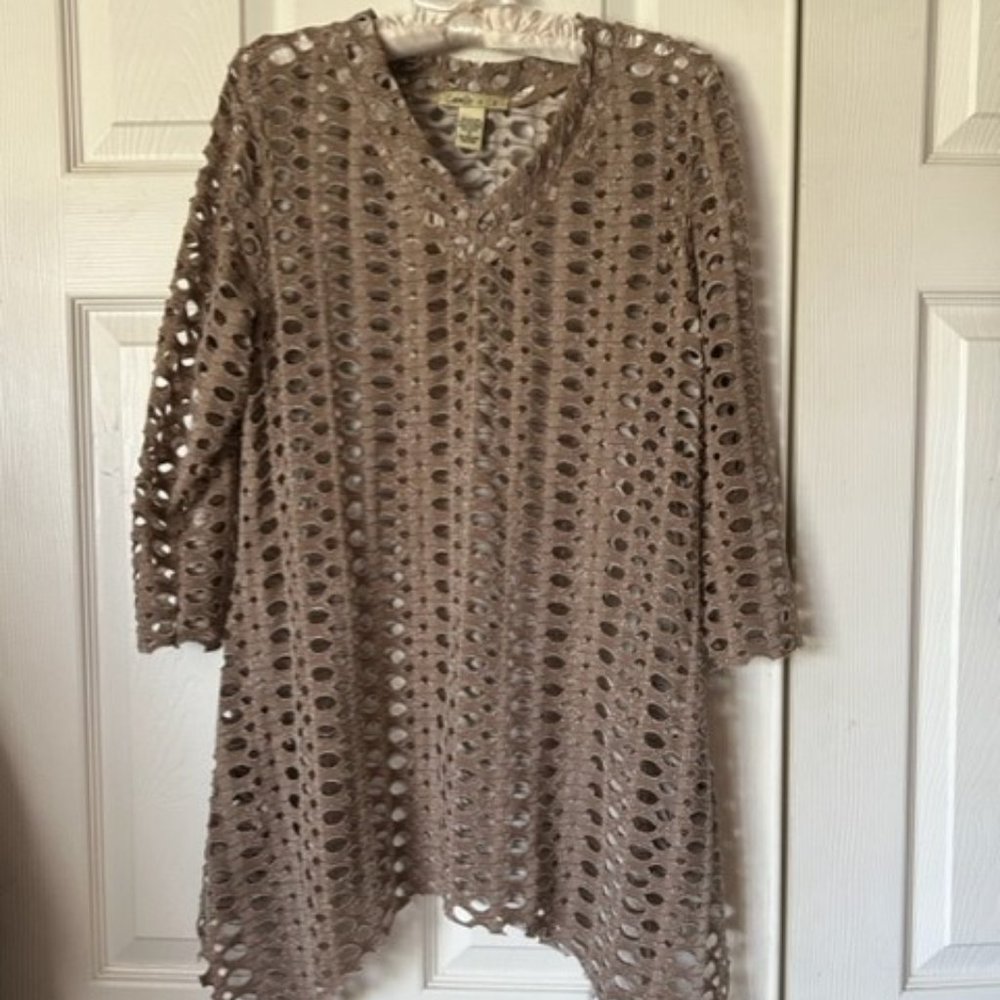 Camille & Co. Unique Style Tunic/Swimsuit Cover-Up, Size S